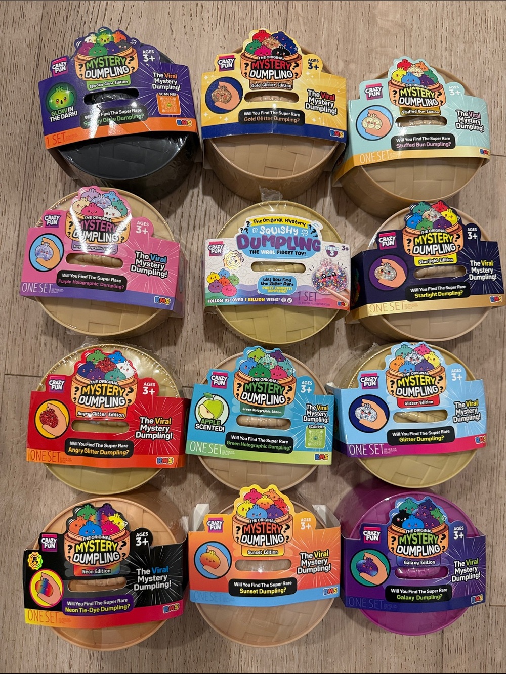 RMS Mystery Dumplings Lot Of 12